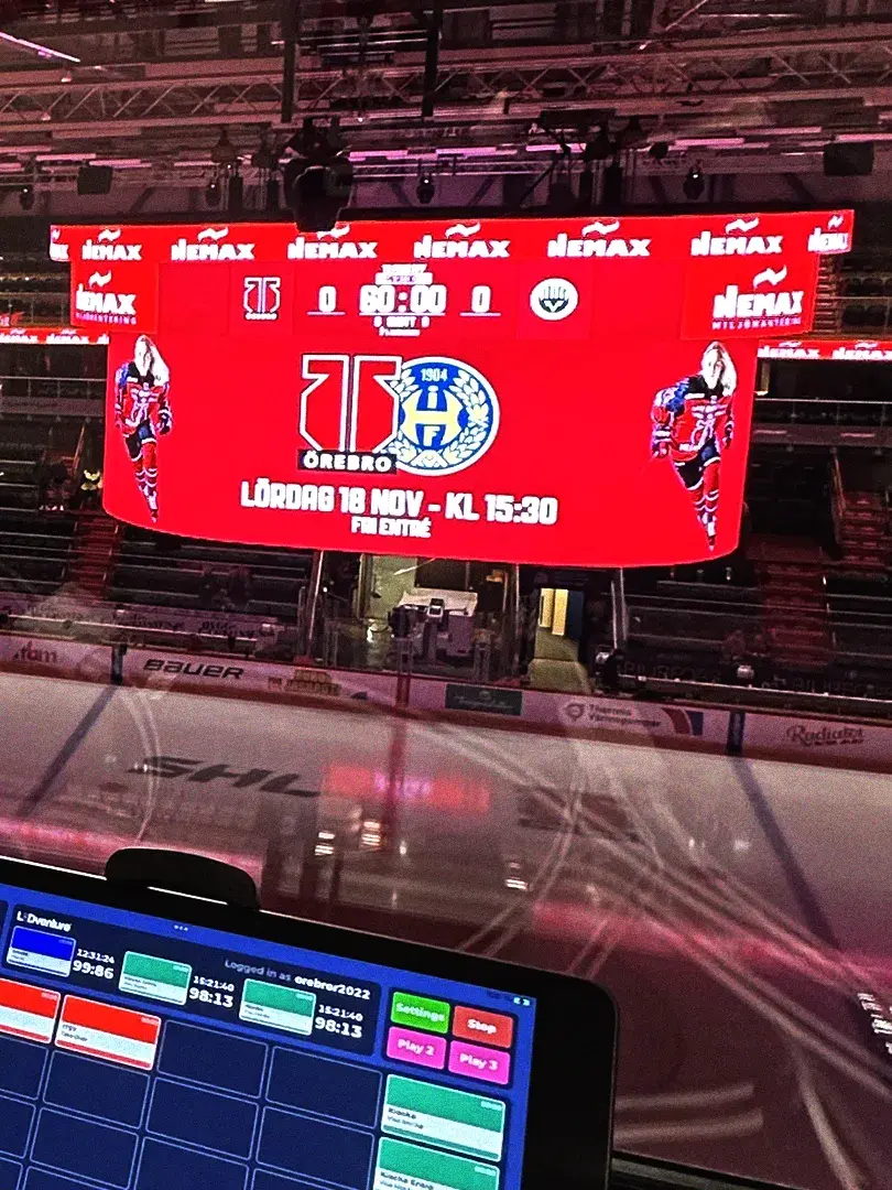 Enigma image in the arena